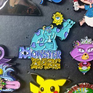 Monster Dabs Pin. Limited Edition 100 (Heady Rare Collection Fun Music Festival)